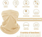 Geyoga 6 Pieces Summer UV Protection Cooling Neck Gaiter Face Clothing Neck - Image 3