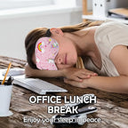 2 PCS Sleep Eye Mask Silk Sleeping Soft - Image 6