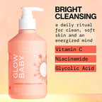 Pacifica Glow Baby Brightening Body Wash – Vitamin C & AHA Exfoliating Body Wash - Image 4