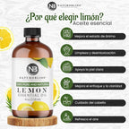NaturoBliss 100% Pure Lemon Essential Oil Therapeutic Grade Premium Quality - Image 3