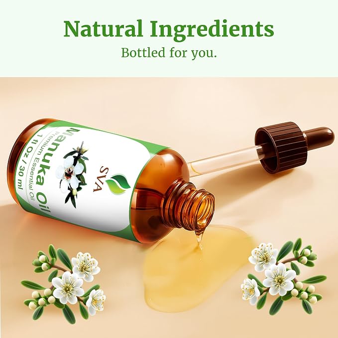 SVA Manuka Essential Oil – 1 Fl Oz – 100% Natural Manuka Oil - Image 8
