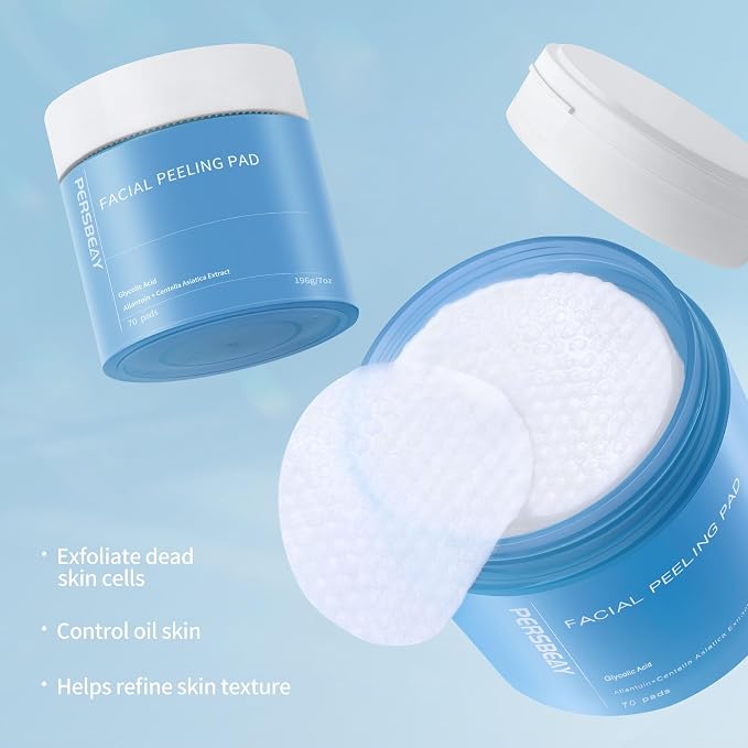 Glycolic Acid Pads, Exfoliating Toner Pads - Image 4