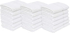 GOLD TEXTILES 120 White Economy Bath Towels Bulk Cotton Blend - Image 7