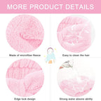 CIEHER 12 PCS Black & Pink Makeup Headband - Image 2