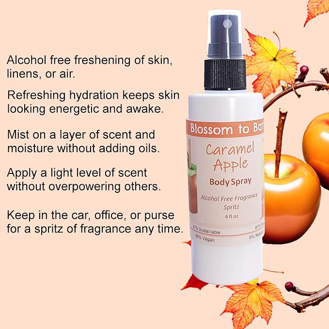 Blossom to Bath Caramel Apple Body Spray - Image 3