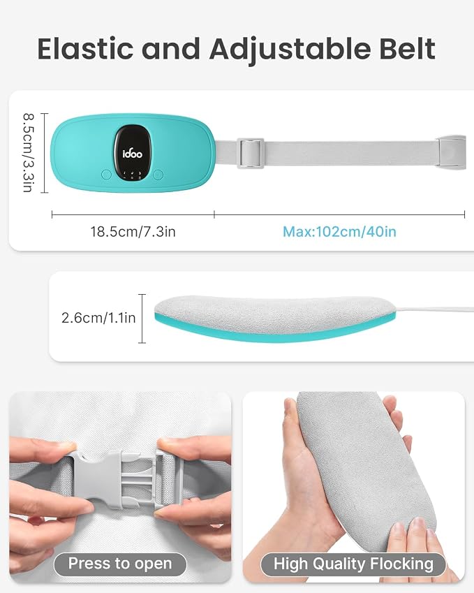 iDOO Heating Pad for Period Cramps, FSA Eligible Items Only List, Portable - Image 4