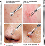 Litbear 6 Pcs Blackhead Remover Tools, Pimple Popper Tool Kit, Acne Tools - Image 6