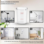 Water Jar for Facial Steamer Professional, Large Capacity Plastic Water Cup for - Image 4