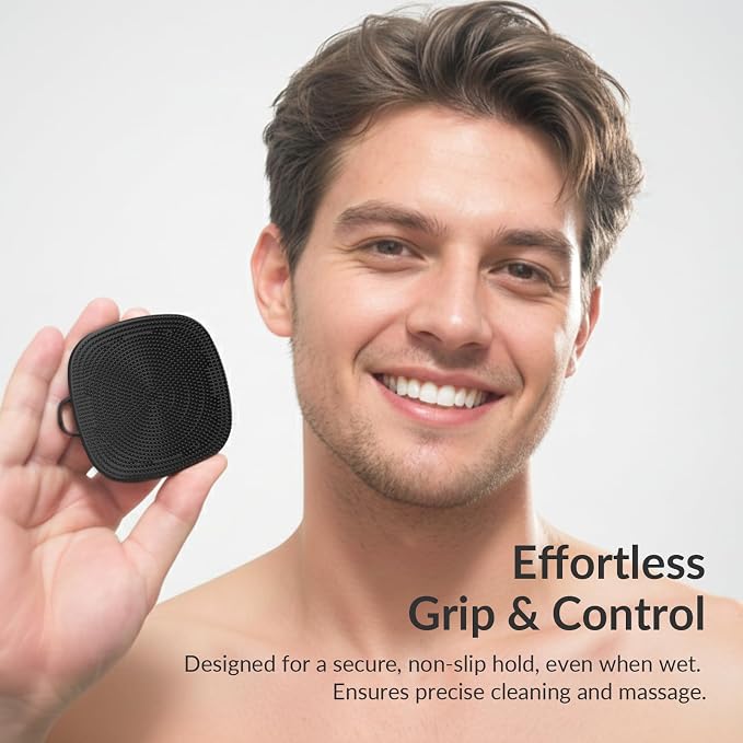 2 Pack Face Scrubber, Silicone Facial Cleansing Brush - Image 3