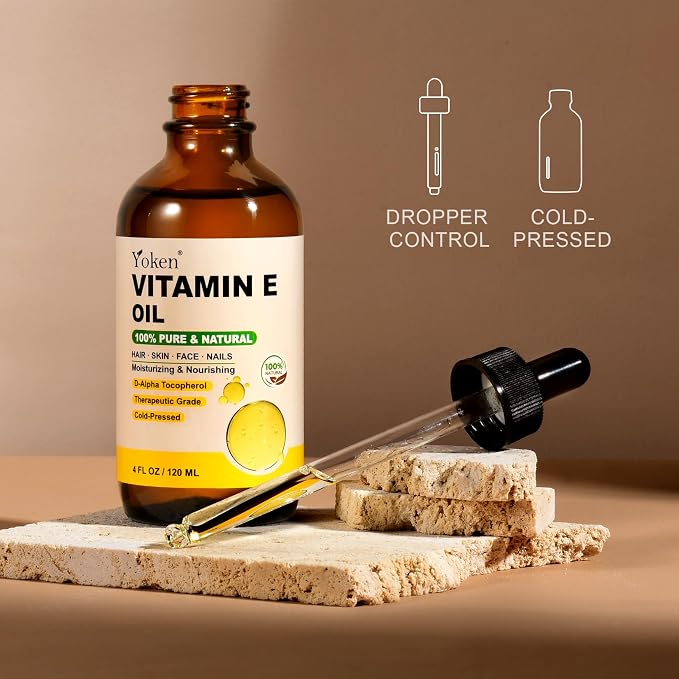 Yoken Vitamin E Oil 4 Oz Vitamin E oil - Image 5