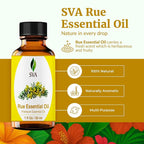 SVA Rue Essential Oil – 1 Fl Oz – 100% Natural Rue Oil - Image 2