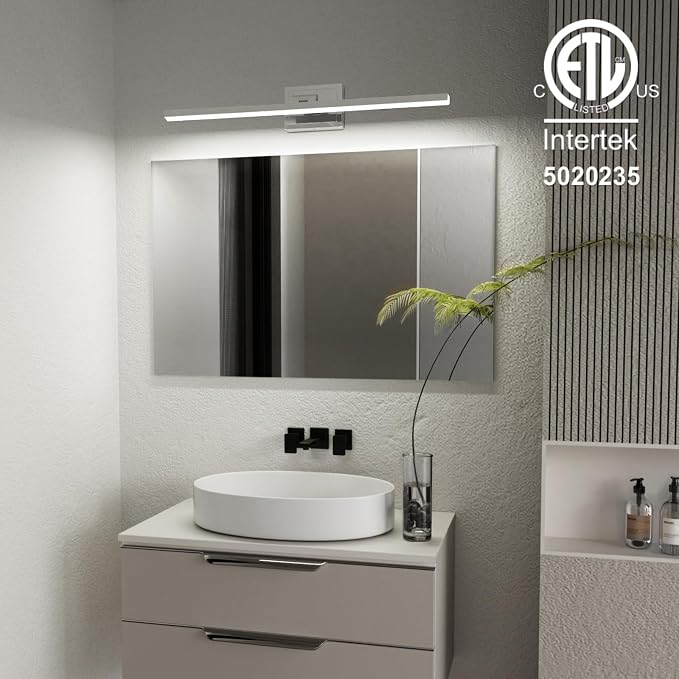 VOLISUN Modern Bathroom Vanity Light 31.5 inch, 18W Dimmable 5CCT Led Bathroom - Image 5