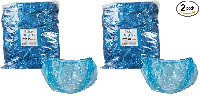 ForPro Spa Liners, Fit All Pedicure Spas, Disposable Pedicure Liners by ForProProfessionalCollection