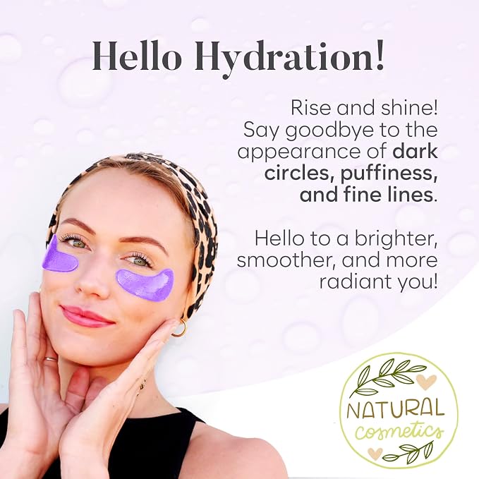 BLOOMORA Retinol & Collagen Under Eye Patches - Image 3