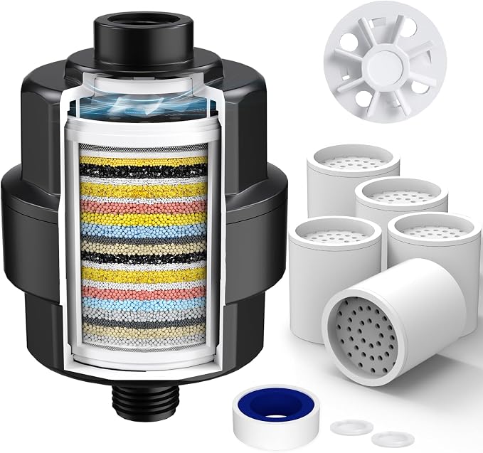 20-Stage Shower Filter-Shower Head Filter by SRSUNRISE
