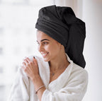 Towel and Linen Mart 100% Cotton Grey 6 Pack Medium Bath Towel Set, Quick Dry - Image 3