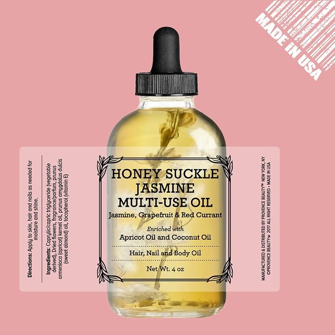 BEAUTE DE PROVENCE Honey Suckle Multi-Use Face, Body & Hair Oil - Image 2