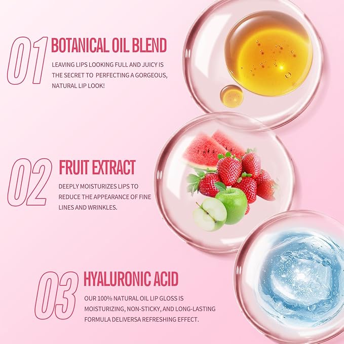 1 Pack Fruit Lip Balm, Moisturizing & Smoothing Lip, Hydrate Repair Prevent Dry - Image 2