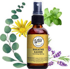 Wild Essentials All Natural Essential Oil Sprays, 2 Ounce, Organic Witch Hazel by WildEssentials
