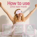 Ditoi Steam Eye Mask, Heated Eye Mask - Image 9