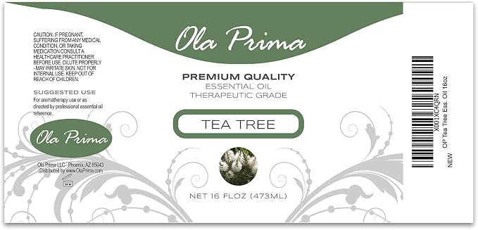 Ola Prima 16oz Tea Tree Essential Oil – Therapeutic Grade Bulk - Image 11