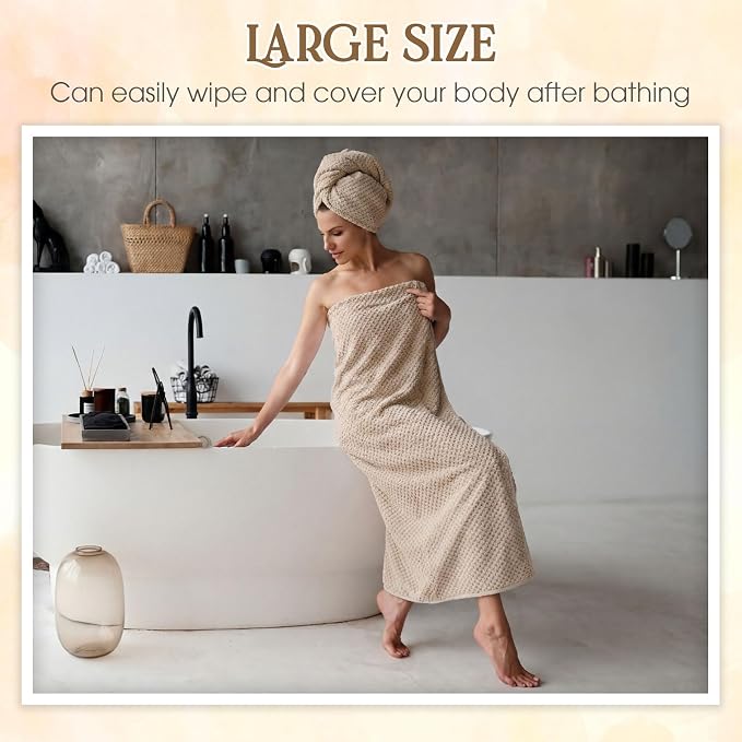 Peryiter Oversized Bath Towels Set of 6 - Image 5
