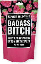 Explicit Essentials Bath Salts for Women, 12oz Raspberry Epsom Salts by ExplicitEssentials