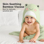 KeaBabies Hooded Baby Towel for Newborn - Image 3