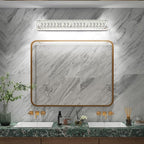 ZUZITO Modern Bathroom Light Fixtures Over Mirror 30 inch Crystal Chrome LED - Image 8