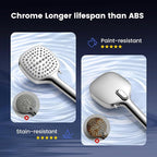 Filtered Shower Head with Handheld, High Pressure 7 Spray Showerhead with - Image 6