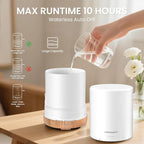 URPOWER 300ml Essential Oil Diffuser Ultrasonic Air Humidifier AUTO Shut Off - Image 2