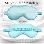 100 Pieces Silk Sleep Mask Eye Coverings - Image 2