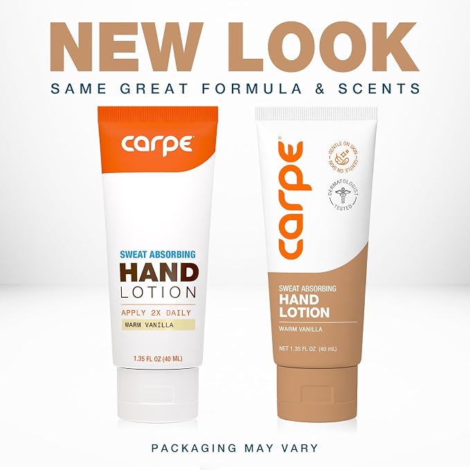 Carpe Sweat Absorbing Hand Lotion, A dermatologist-recommended, smooth lotion - Image 2