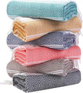 6 Packs Oversized Cotton Turkish Beach Towels Set Bulk 74"x38" Extra Large Sand by genovega