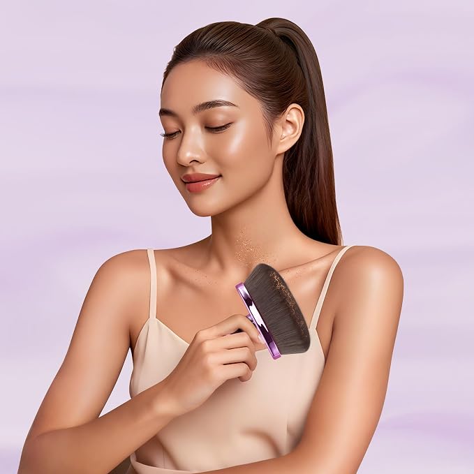 Extra Large Body Makeup Brush For Self Tanner, Leg Makeup &Bronzer Blend - Image 3
