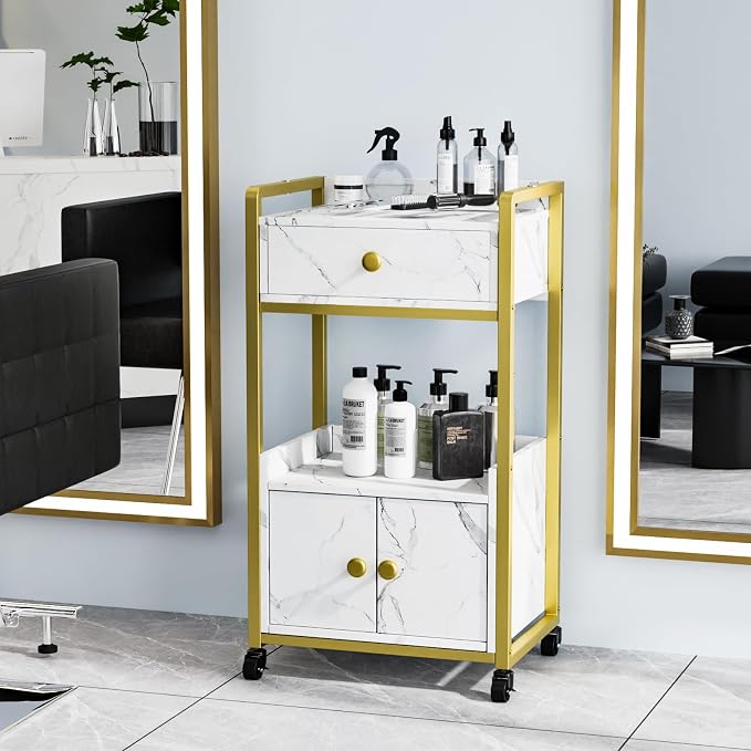 OmySalon Salon Trolley Cart, Esthetician Cart - Image 2