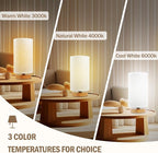 Minimalist Bedside Table Lamps for Bedrooms Set of 2, 3 Color Temperature - Image 2