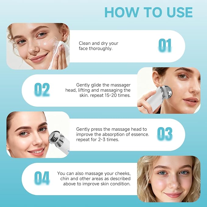 Depuffing Wand for Face & Eyes – 2-in-1 Cold and Heat Facial Therapy - Image 7