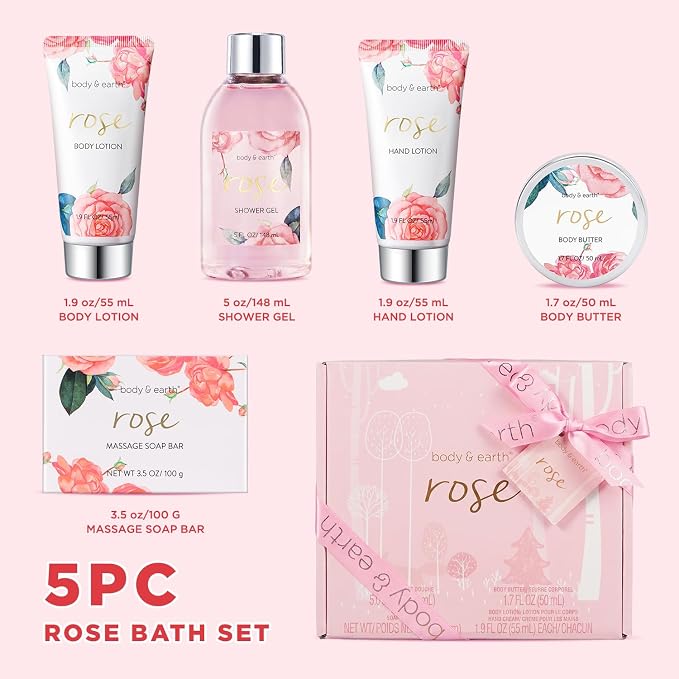 BODY & EARTH Spa Gift Set for Women - Image 3