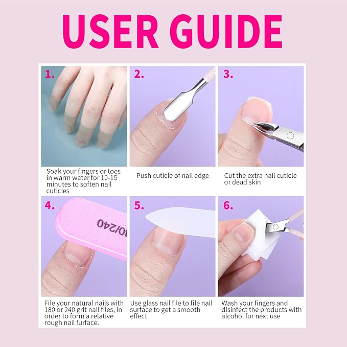 FANDAMEI Nail Kit, Nail Tools - Image 7