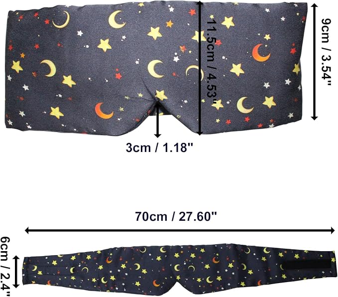 100% Mulberry Silk Eye Mask Blackout Sleeping Eye Cover - Image 2
