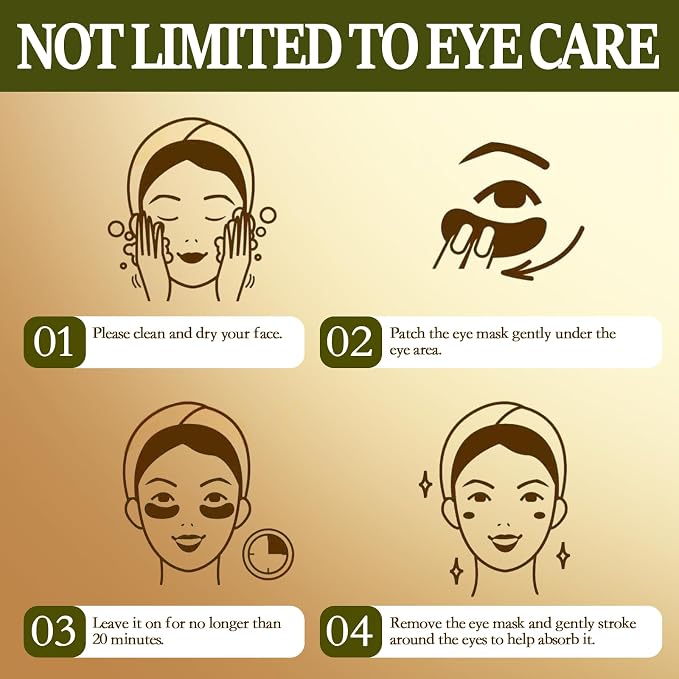 8 Count PDRN Micro Eye Patches, Dark Circle, Under Eye Patches - Image 6