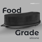 MainBasics Silicone Body Scrubber Dual-Sided Shower Loofah and Exfoliator - Image 6