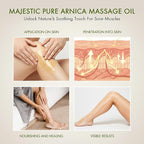 MAJESTIC PURE Arnica Sore Muscle Massage Oil - Image 5