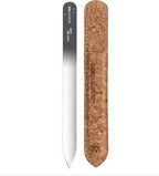 GERMANIKURE Glass Nail File in Cork Sleeve by GERMANIKURE