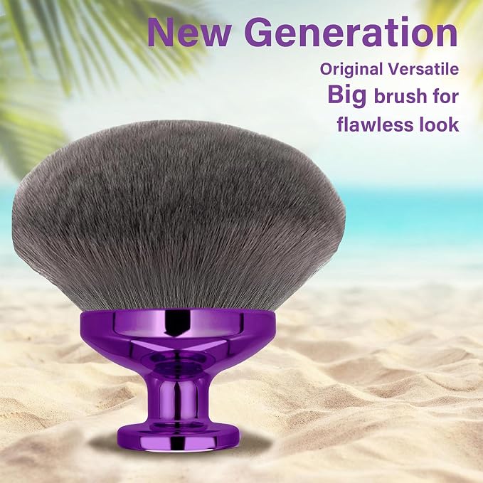 Extra Large Body Makeup Brush For Self Tanner, Leg Makeup &Bronzer Blend - Image 2
