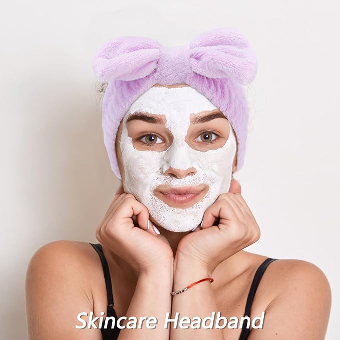 VELSCRUN 6 Pack Spa Headband, Makeup Headband, Face Wash Headbands, Skincare - Image 4