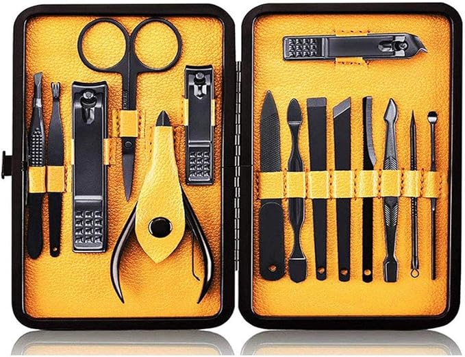 Nail Clippers Sets High Precisio Stainless Steel Nail Cutter Pedicure Kit Nail by QLNE
