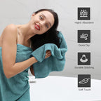 Hand Towels Set 2 Pack-16“x31”, Ultra Soft Microfibers Bathroom Towel Set - Image 5
