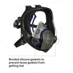 3M Ultimate FX Full Facepiece Reusable Respirator, Six-Strap Harness - Image 13